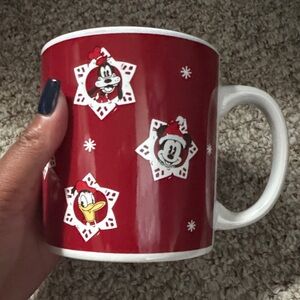Red Disney Character Mug